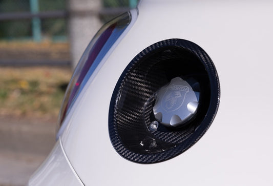 Pre order!! Abarth 500 All Model Cover Carbon Fiber Gas Tank Surround Japan Design Carbono Depósito Gasolina