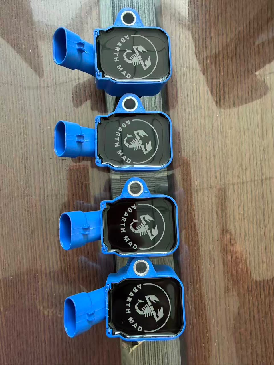 Abarth 500, Punto, 124, Alfa Romeo Fiat Jeep Tjet Multiair Set 4 Bobinas Alto Voltaje ⚡ Performance Worms Racing