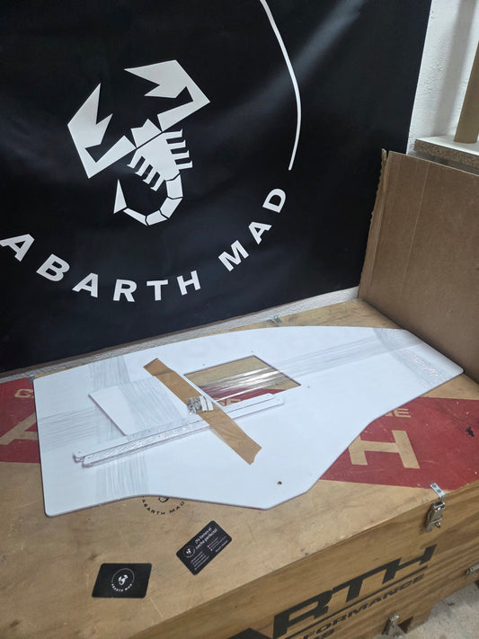 Finestrini Abarth Finestrini (2) tipo Biposto Policarbonato