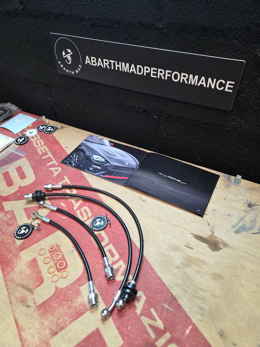 Abarth 124 Spider Multiair Latiguillos Metálicos Brake SS Tube (4)
