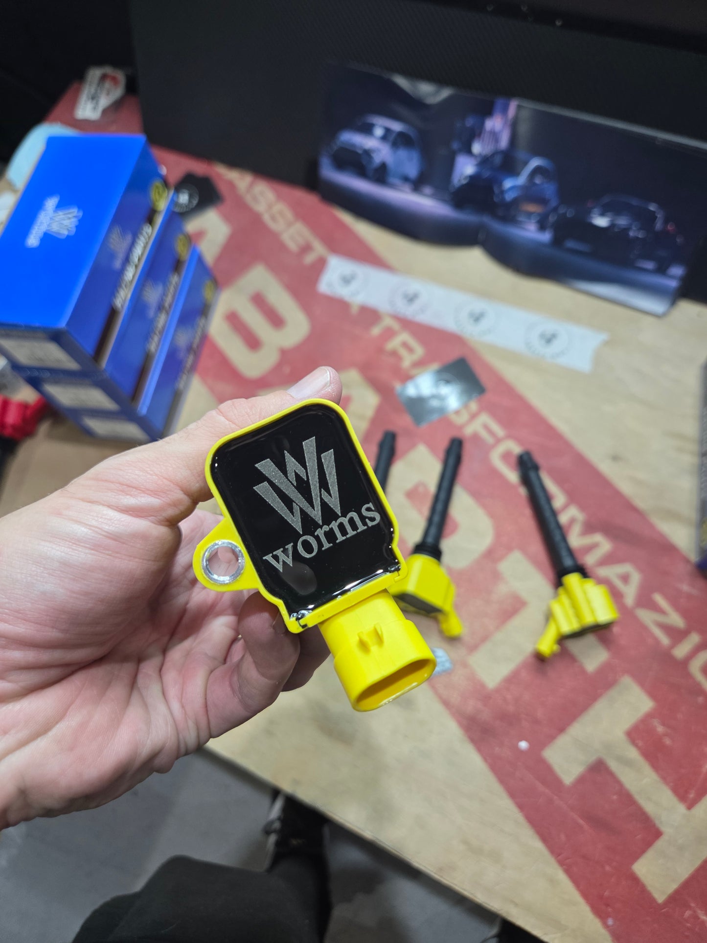 Bobine ad alta tensione Abarth Tjet ⚡ Performance Worms Racing