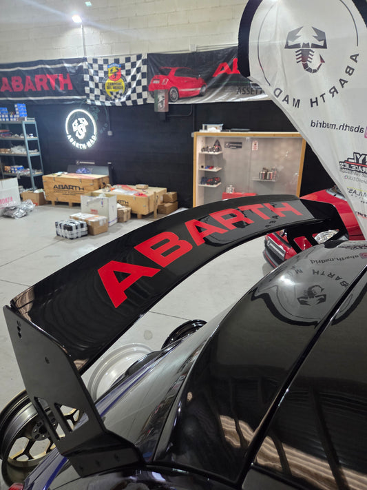 Novedad!! Abarth Spoiler 2.0 Alerón Track Extreme Fiber CHD