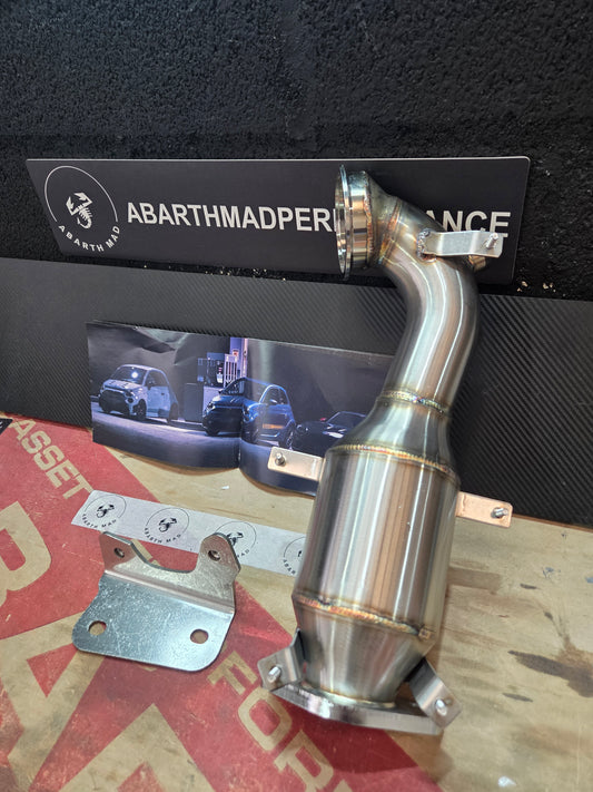 Abarth Downpipe Catalyst 200 Cells Brain IHI or GARRET
