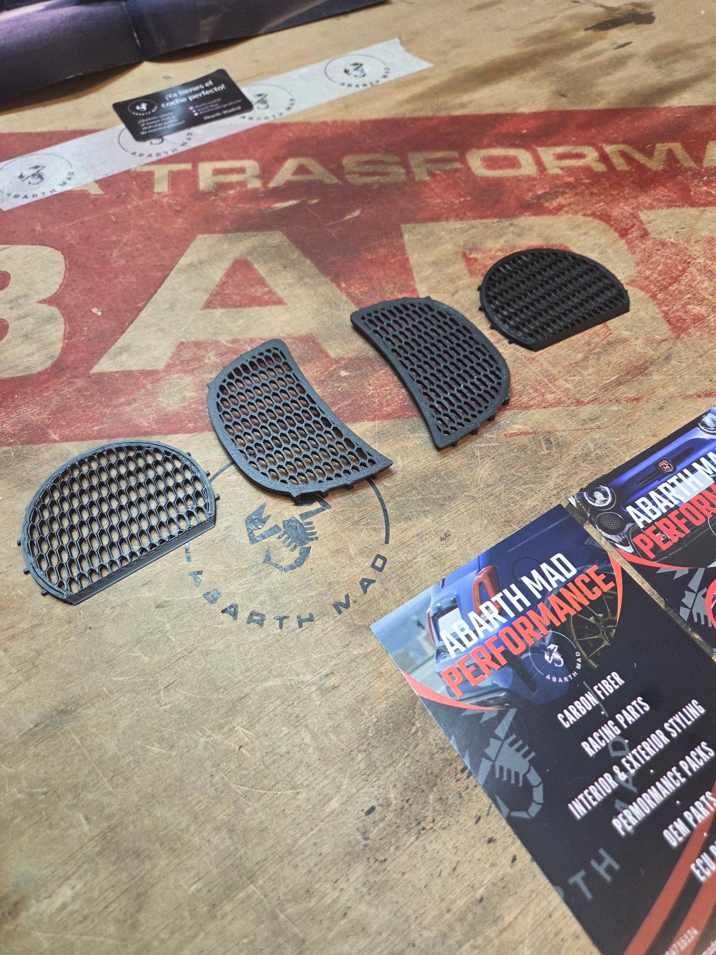 Abarth Biposto Grille Kit Abarth Restyling