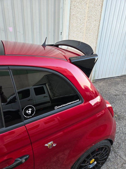 Exclusive Pre Order Now!! Abarth 500 All Model Carbon Fiber Spoiler Japan Style Alerón Alettone