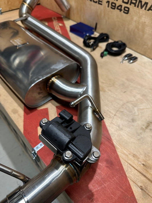 Abath 500 Escape Completo Valvula Kit Wireless Mando Full Exhaust 60mm Carbon Fiber Colas