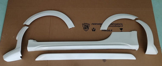 Abarth Kit Ensanche Widebody Arches Fenders 70th Aniversario Biposto Cadamuro