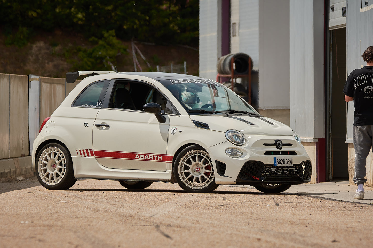 Abarth Taloneras Añadido Lateral tipo Maxton Skirts