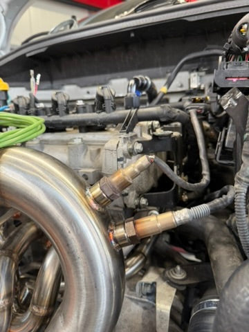 Abarth 500 595 695 Manometro Reloj Gauge 6-1 80mm Led Digital (Afr, egt, turbo...)