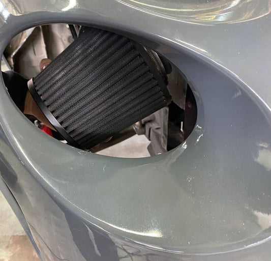 Abarth Fiat Admisión Baja Diurnos Aluminio Low Intake Daylights Position