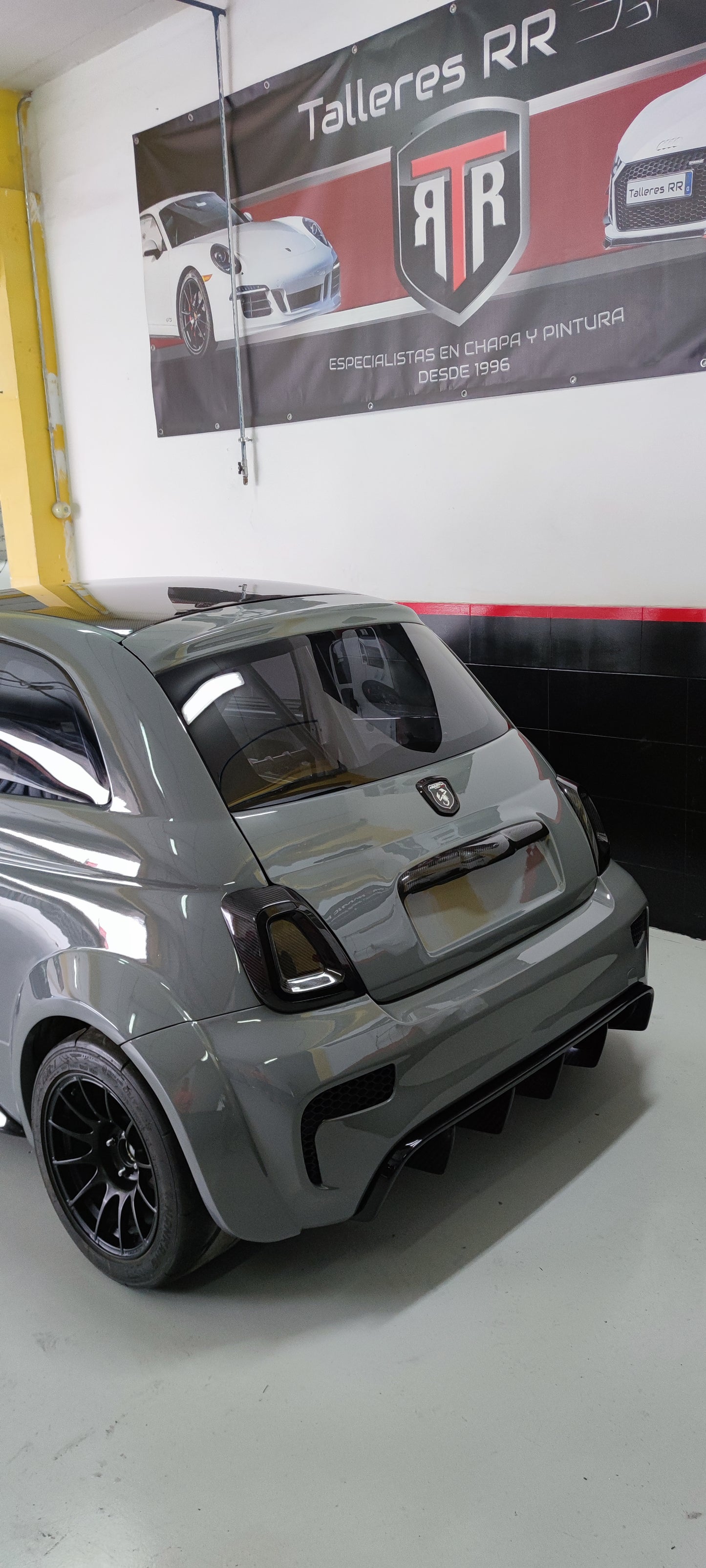 Abarth Fiat Ventanas Traseras (3) Finestrini Biposto Policarbonato Makrolon Windows