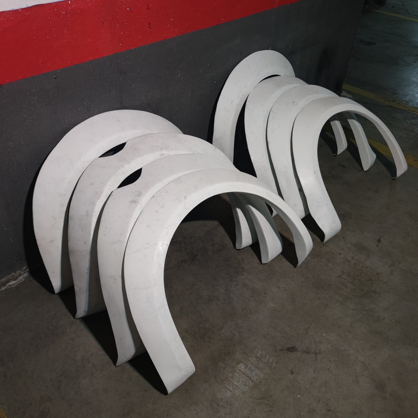 Kit Allargamento Alette Abarth in Fibra + 5cm