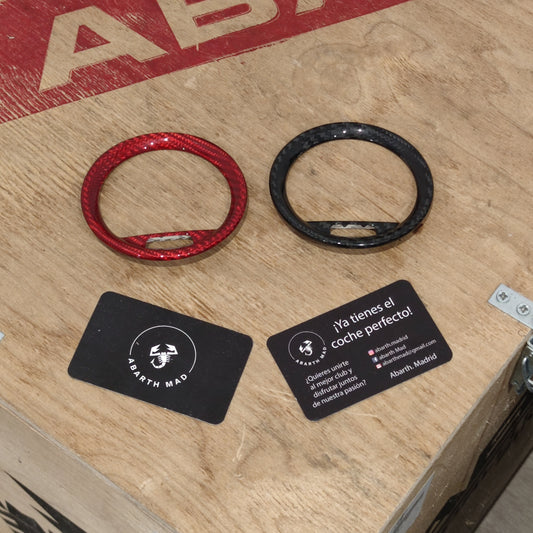 Abarth PRE 08-15 2 x Carbon Fiber Red or Black Air Vents