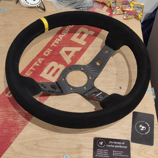 Volante Abarth RRS Offset in Fibra di Carbonio