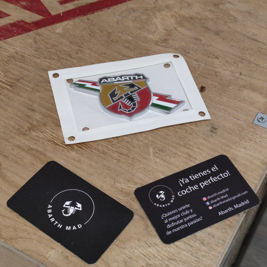 Abarth Emblema Lateral Logo ORIGINAL OEM FCA
