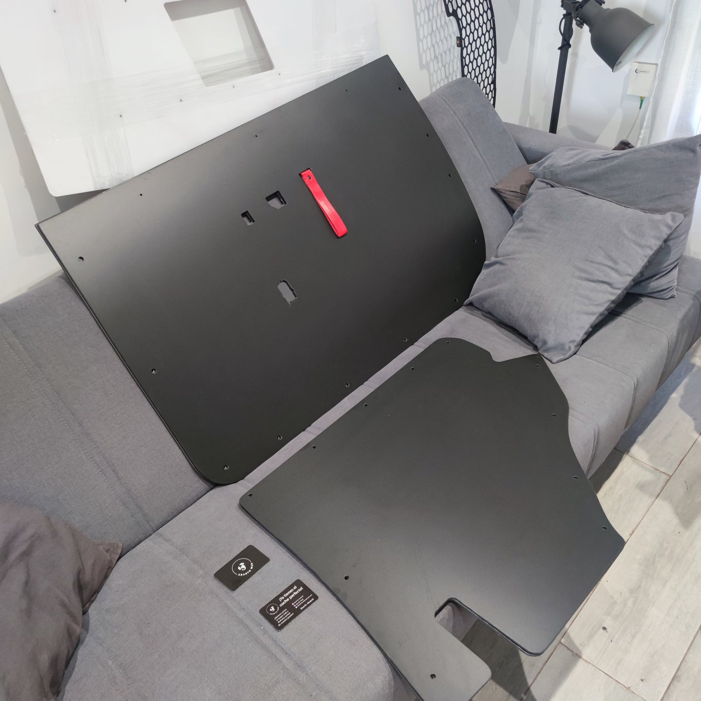 Abarth Ventanas Front Windows Delanteras (2) tipo Biposto Policarbonato