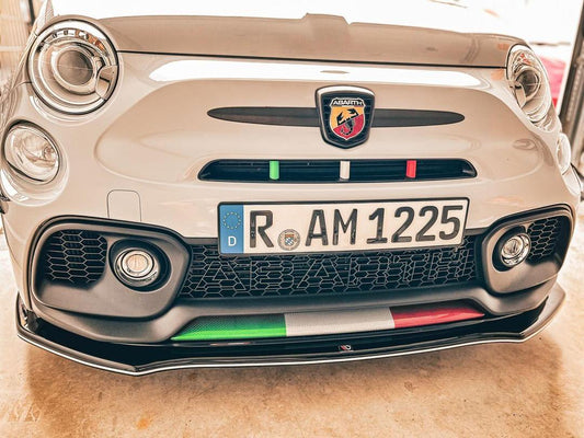 Abarth Italia 🇮🇹 Lip Splitter Restyling Frontal Carbon