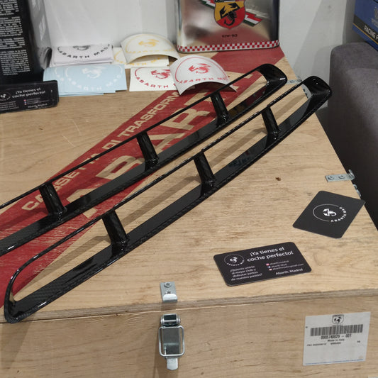 Abarth 2016+ Restyling Carbon Fiber Front Air Intake Grille Bumper