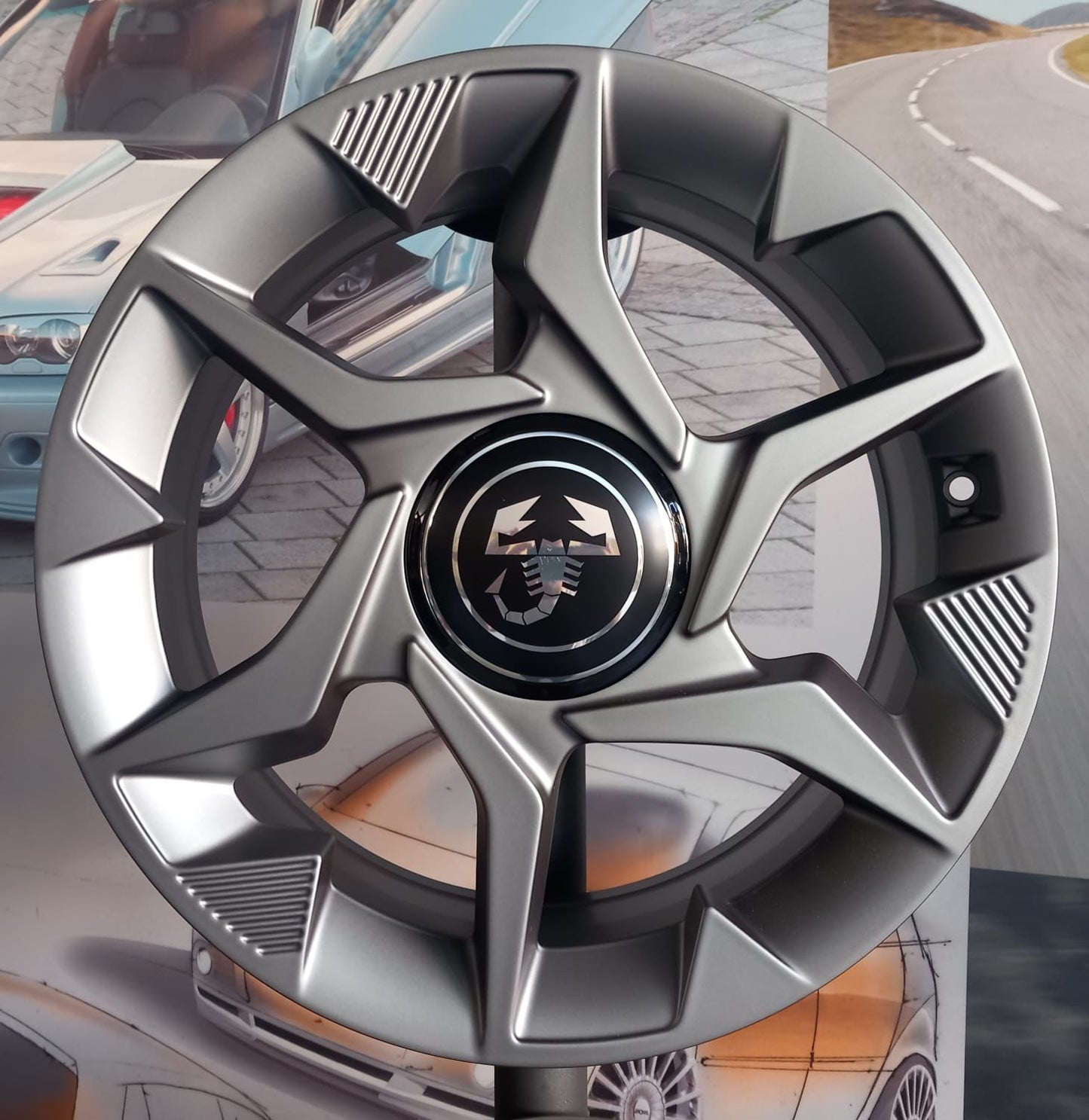 Cerchi originali Abarth OEM Cerchi da 17" Stile 500e ET38