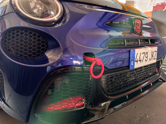 Abarth 500 Racing Sport Tow Gancho Remolque