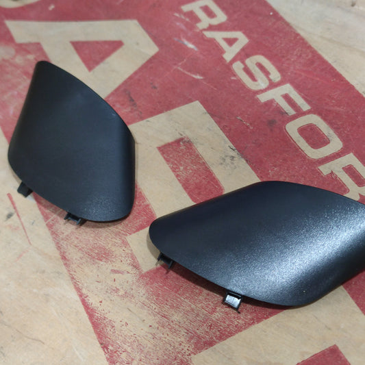 Abarth Fiat (2) Pareja Pair Tapa Espejo Retrovisores Mirrors