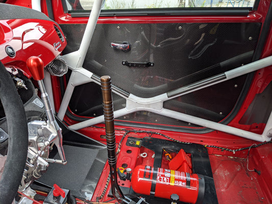 Pre order! Abarth Fiat Carbon Fiber Door Panel Puertas Paneles tipo Biposto