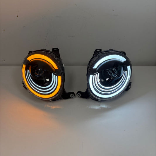 Pre ORDER Abarth Faros Full Led Headlights Halogen & Xenon