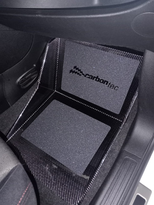 Poggiapiedi Abarth Tracktool Poggiapiedi 100% Carbonio