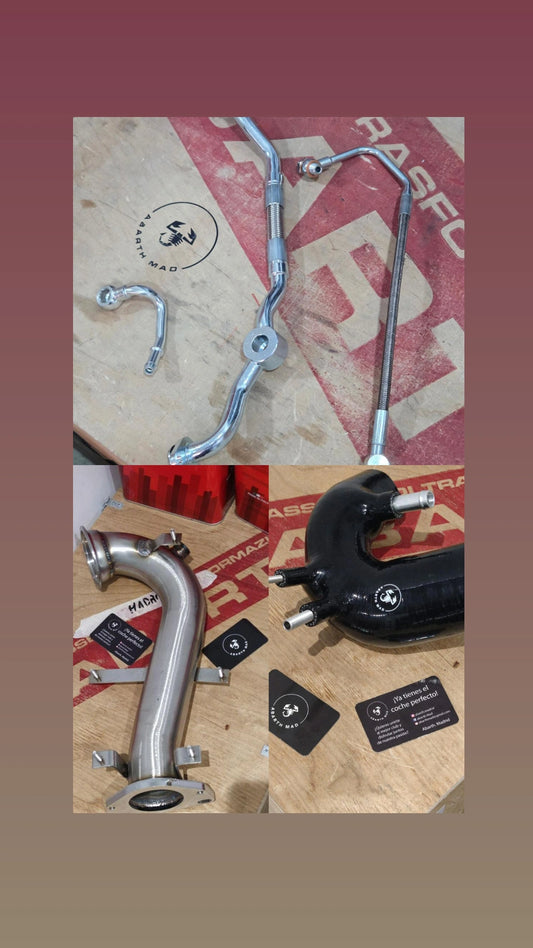 Abarth IHI a GARRET 1446 Full Kit Conversión Completo