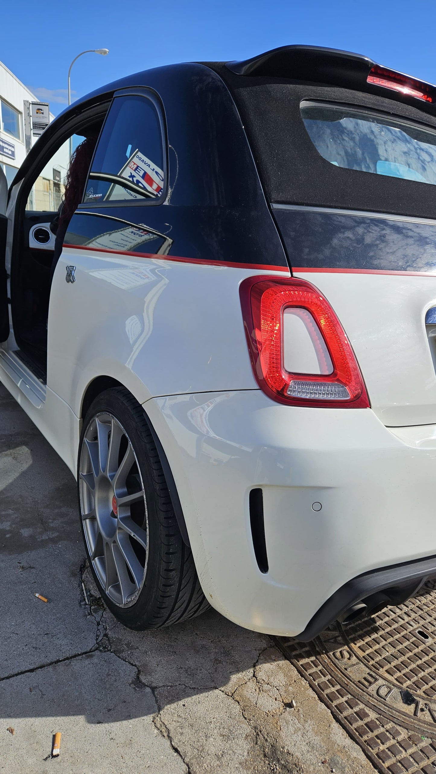 Abarth Pre 08-16 Faros Restyling para Pre Restyling Rear Tail Lights