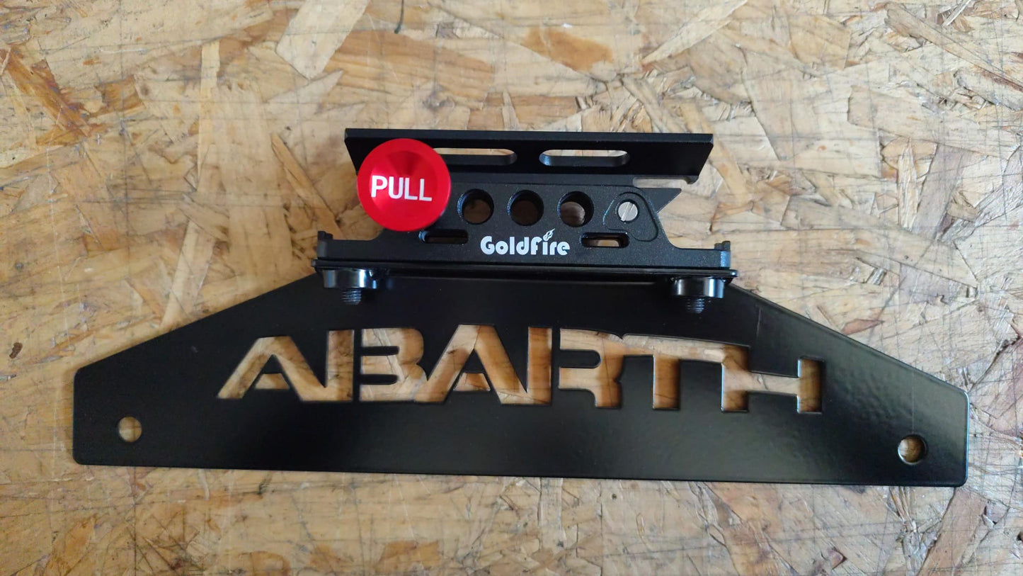 Exclusivo Abarth Fiat Soporte Extintor Fire Extinguisher Quick Release