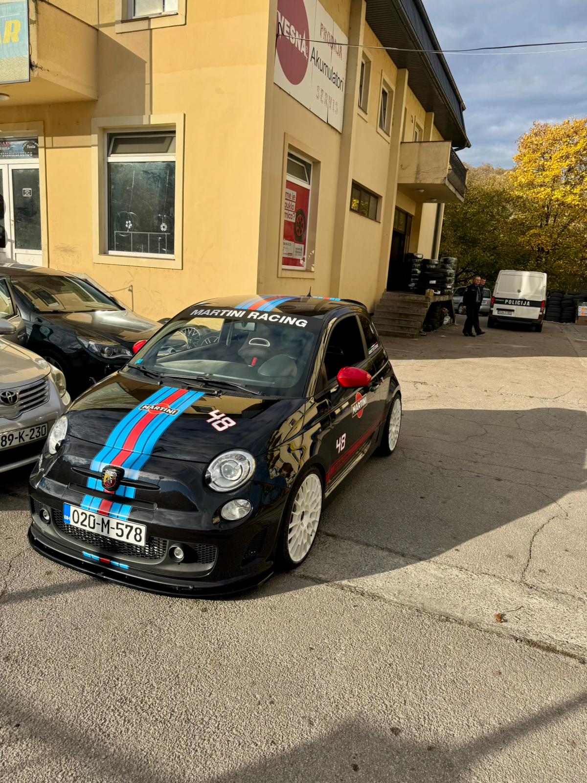 NEW!! Abarth Fiat Alfa 4x98 17x7J et29 Mak APX