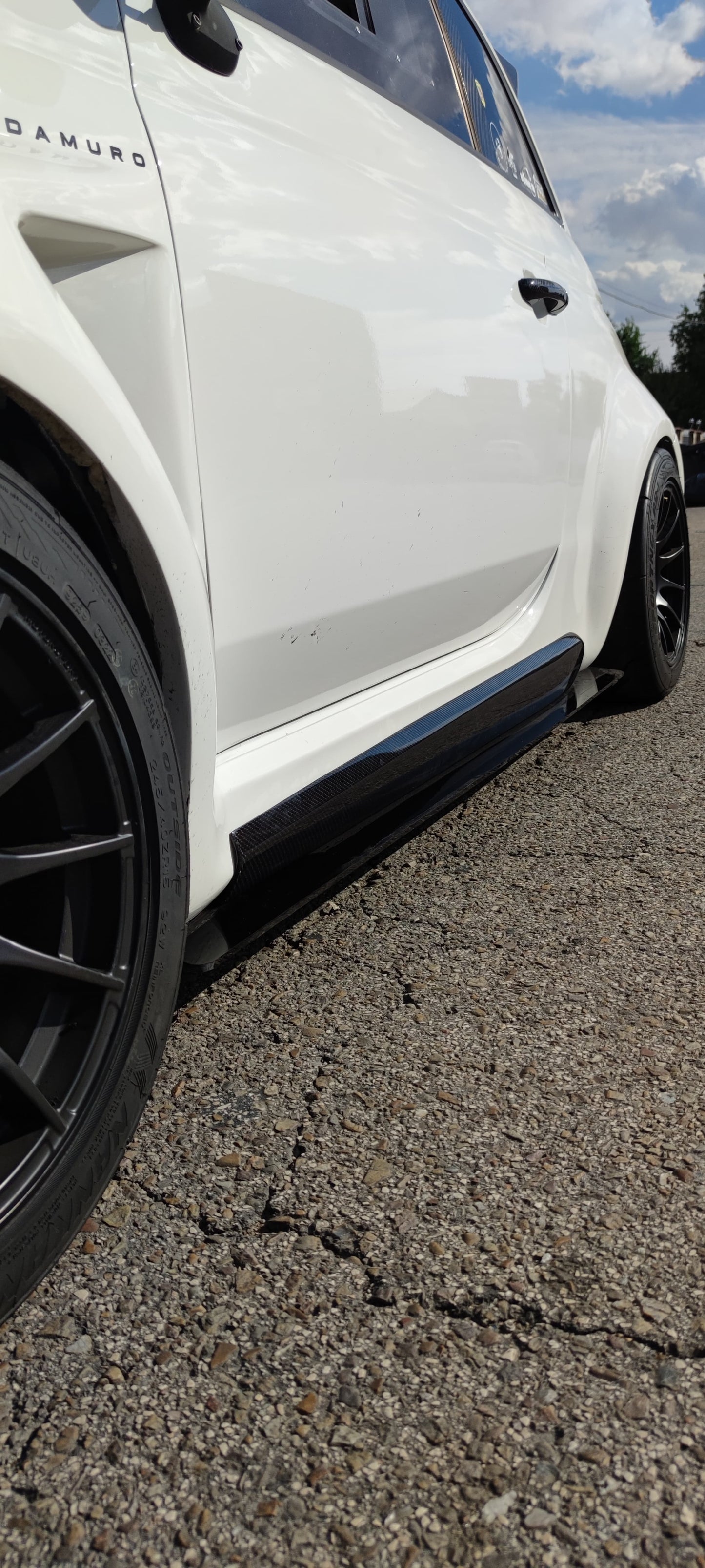 Abarth Biposto-style side skirts and 70th anniversary