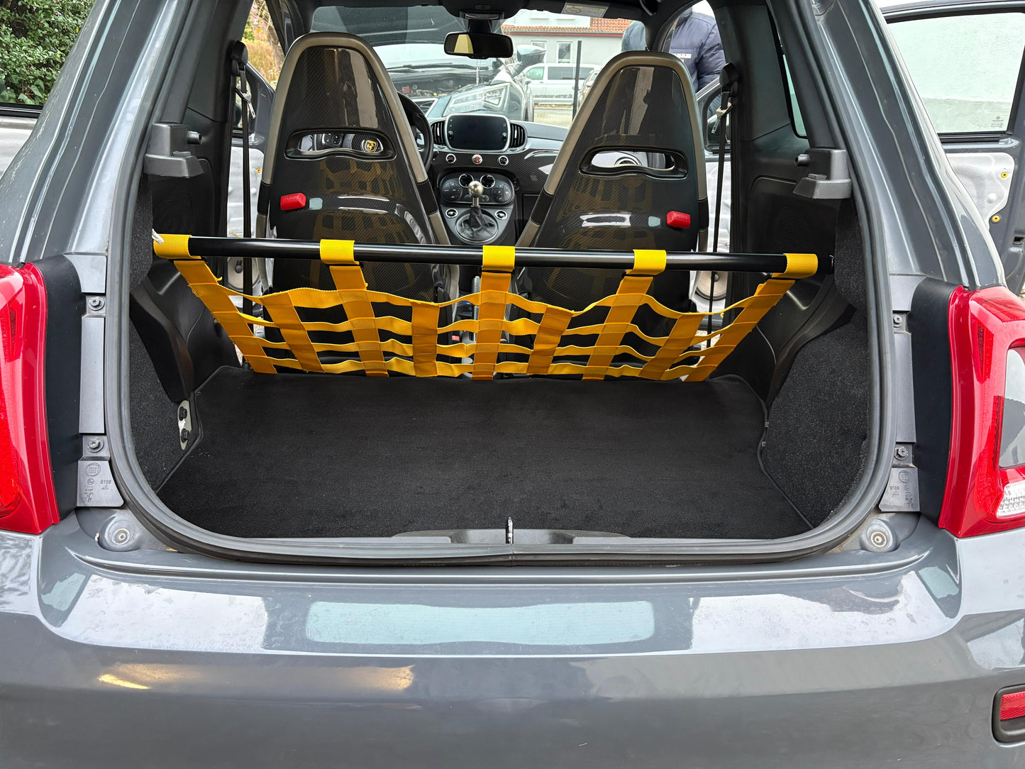 Abarth Kit Biplaza Rear Seat Delete tipo Biposto Completo