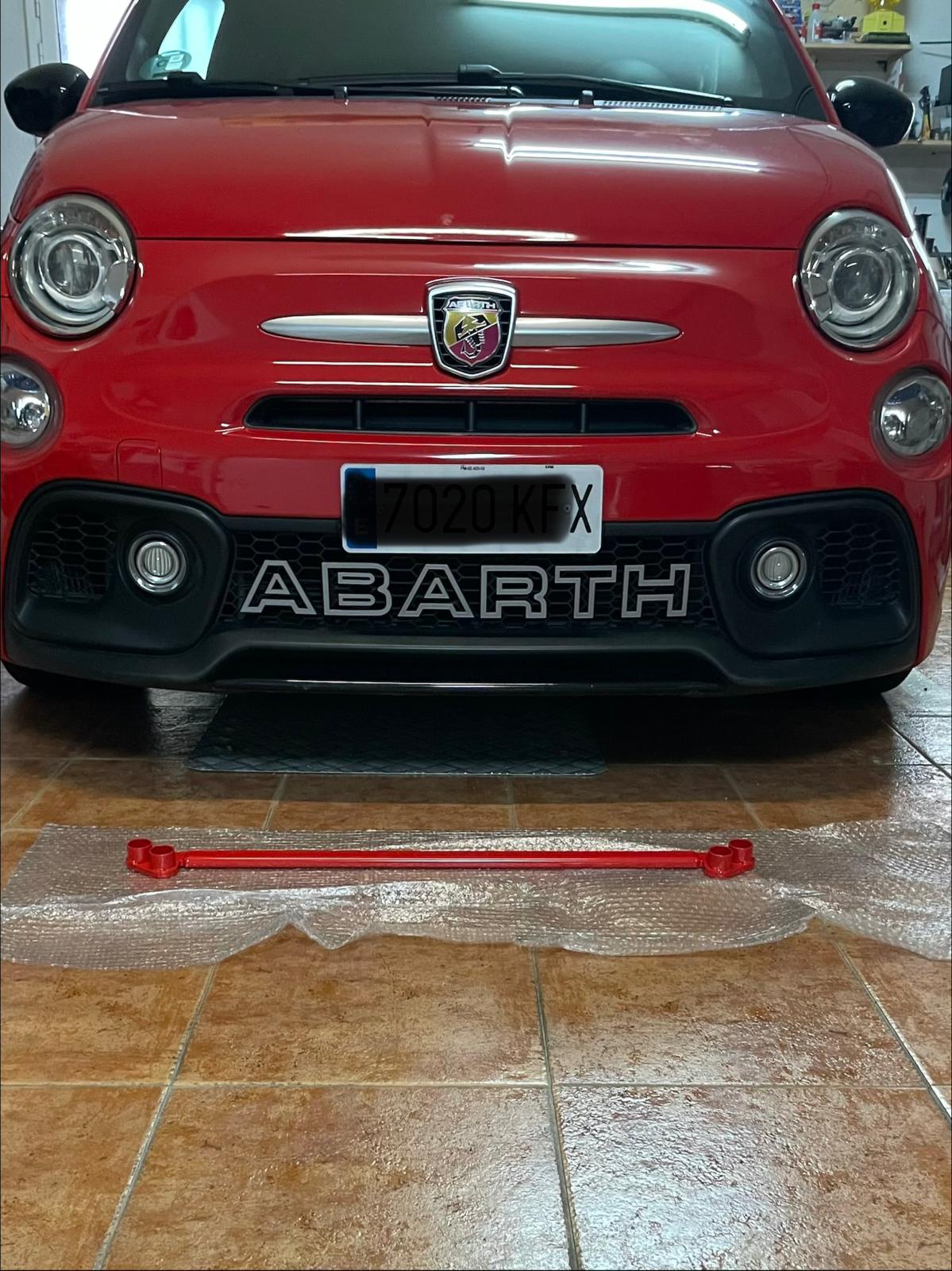 Abarth Barra Inferior Carter Recta