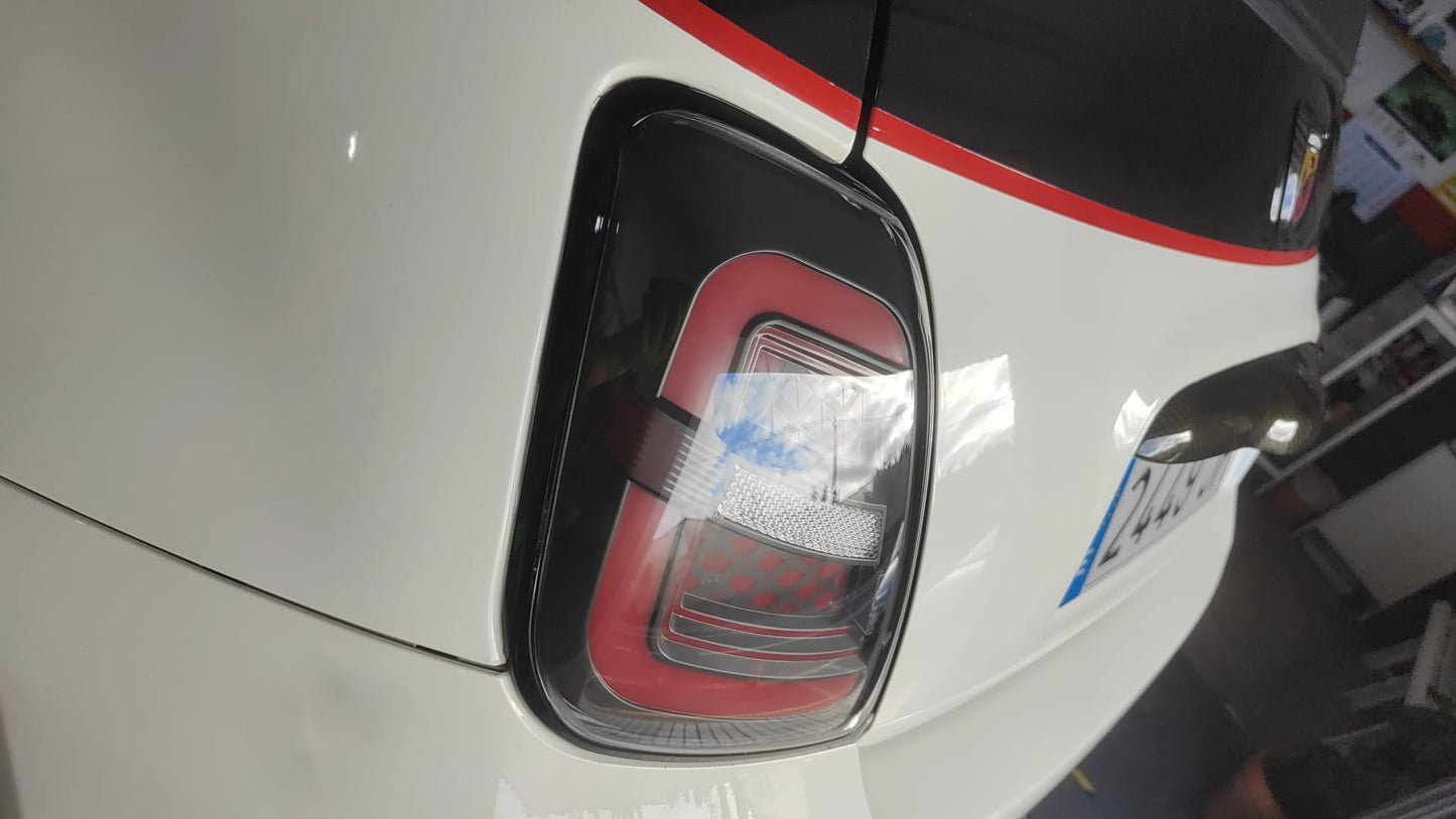 Abarth & Fiat 500 2008-2023 Full Led Faros Traseros Tail lights Pre Restyling & Restyling Homologados
