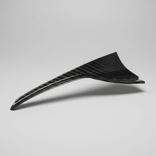 Abarth 500 All Model Passenger Side Carbon Fiber Dashboard Cover Copiloto Pasajero Fibra de Carbono Salpicadero