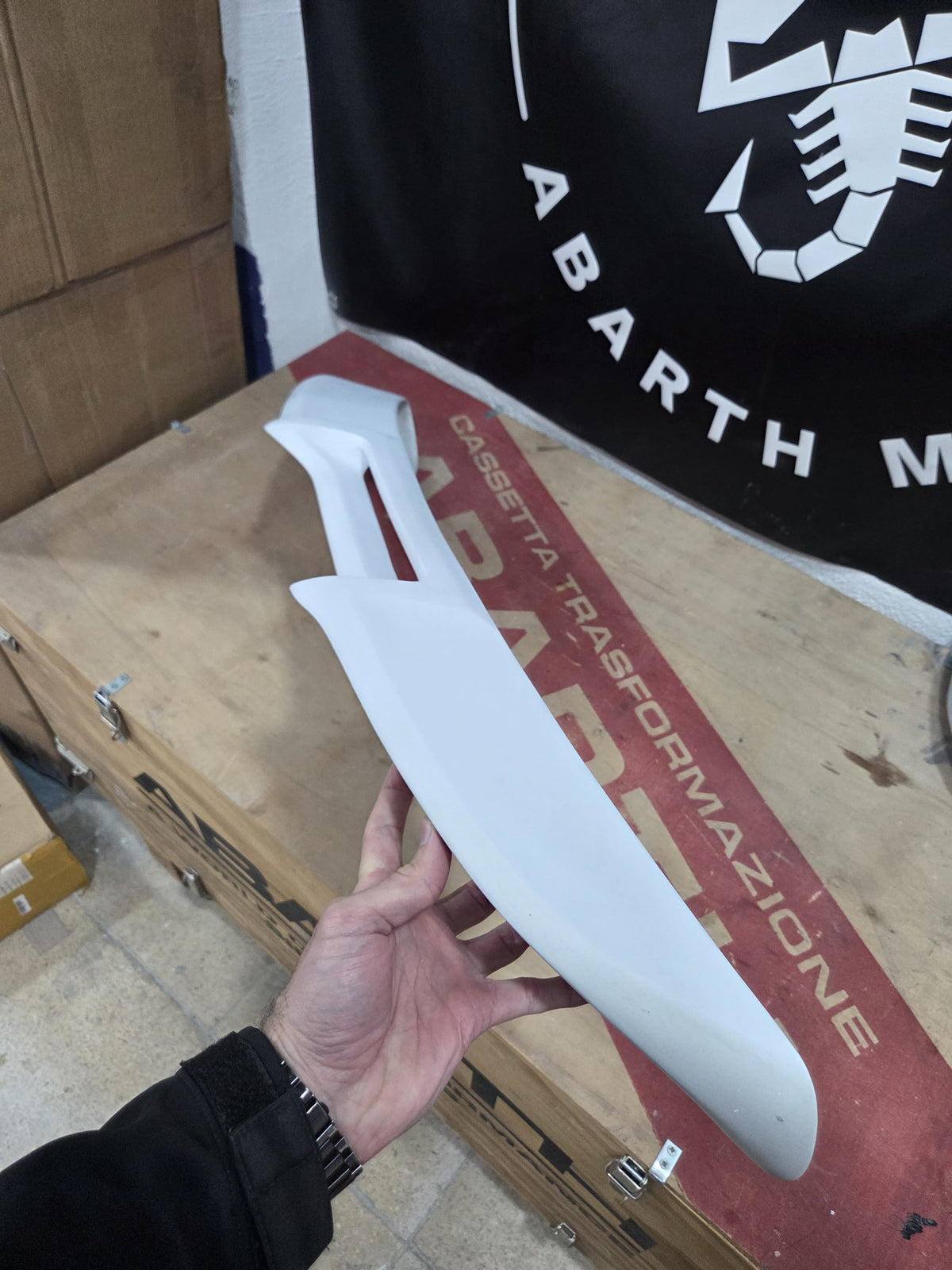 Abarth 500 All Model Visera Spoiler Alerón Batman 🦇 Cabrio Unique