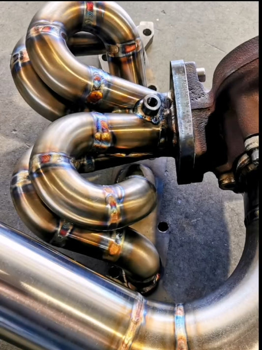 Abarth Kit Colectores + Downpipe + Tubo Agua Versión 1.0