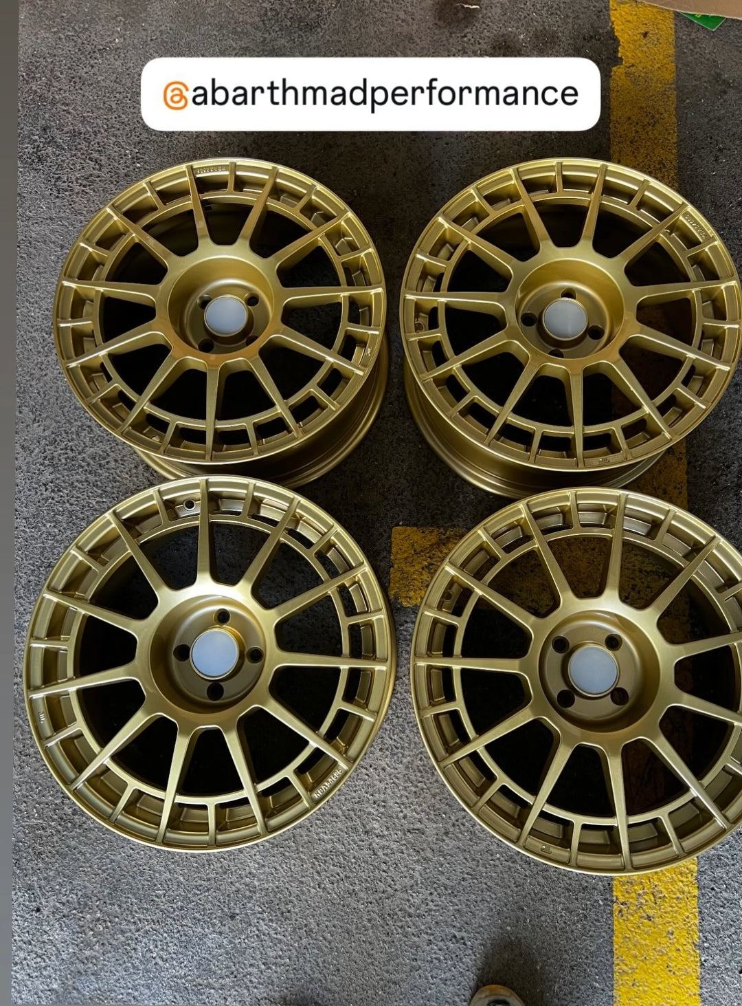 Abarth Rims Mak 17"x7 4x98 ET29