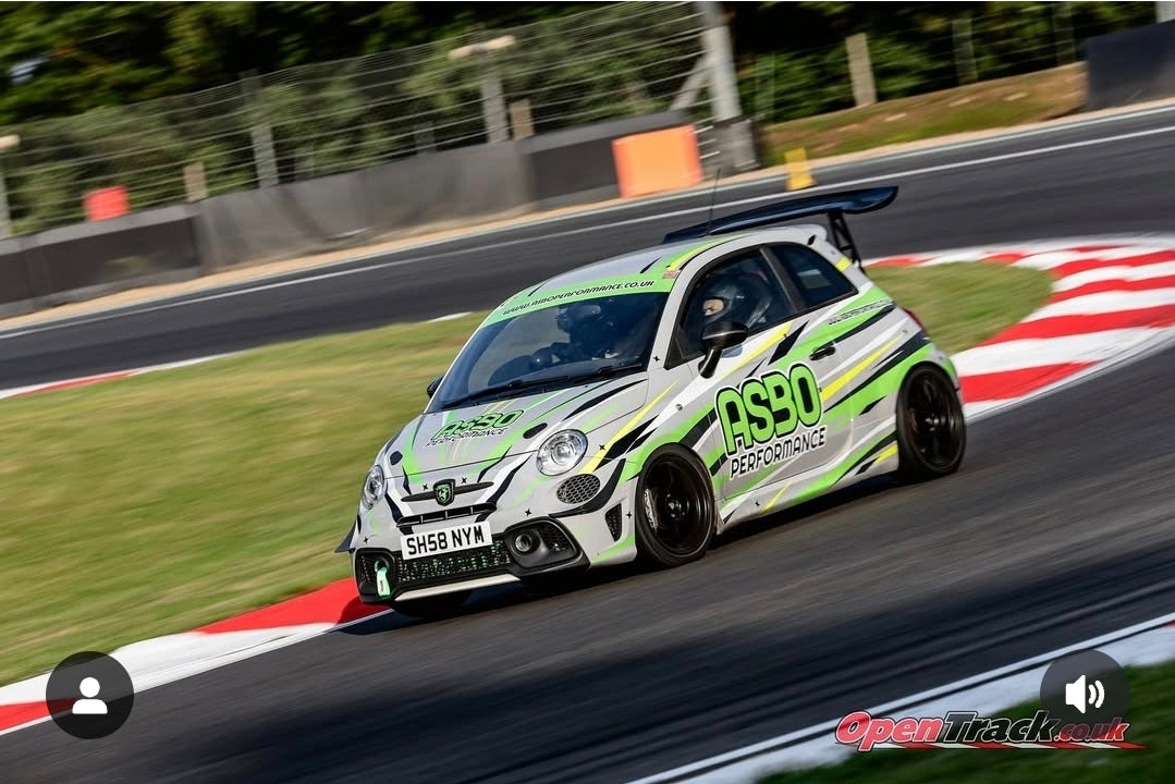 Abarth Spoiler Alerón Extreme Trackdays Racing