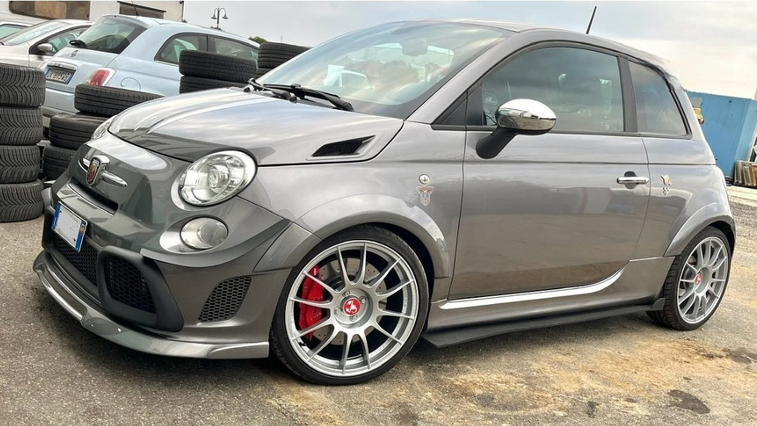 Abarth Fiat Canards Aletines Flaps Paragolpes Front Bumper CHD
