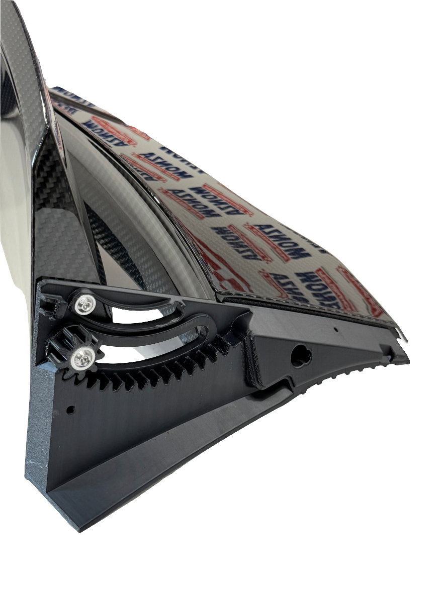 Abarth 500 595 695 Spoiler Alerón Regulable Tipo 70th Aniversario by Monza