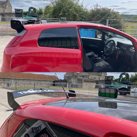 Abarth Fiat GPA Evo Punto Spoiler Alerón Trackaero
