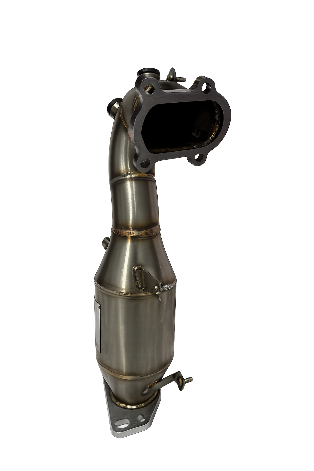 Abarth Fiat Alfa Tjet Multiair TD04 Cat 200 Cell Downpipe Catalizador 200 Celdas