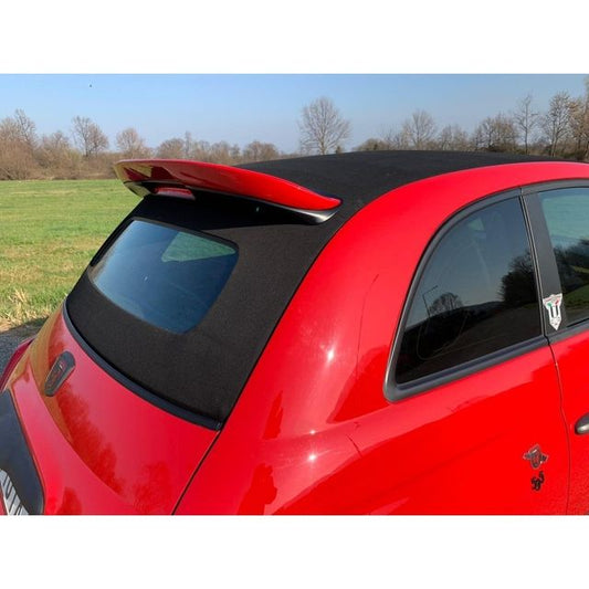Abarth Visera Cabrio Extensión Alerón Spoiler chd