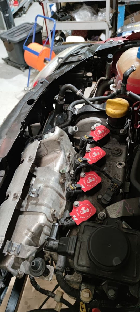 Kit Cover Bobine Abarth in Alluminio