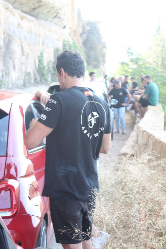 T-shirt Abarth Mad a manica corta