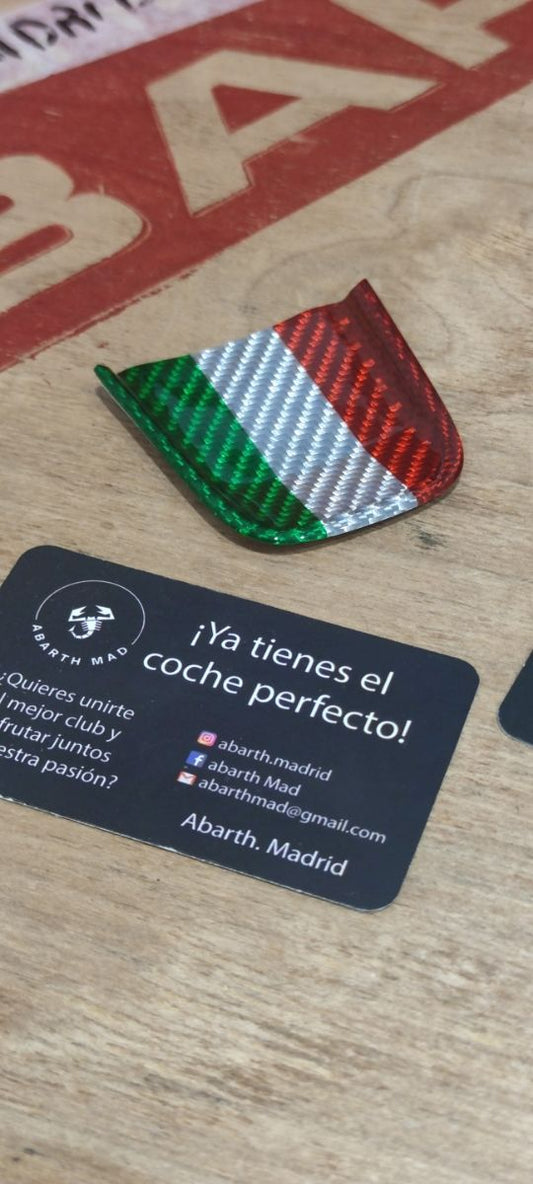 Abarth Italia🇮🇹 Carbon Fiber Steering Wheel Cover