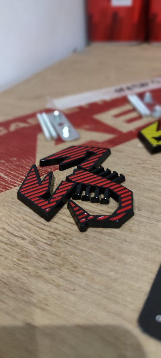 Abarth Emblem 🔴🟡⚪ Scorpion Aluminum Diffuser